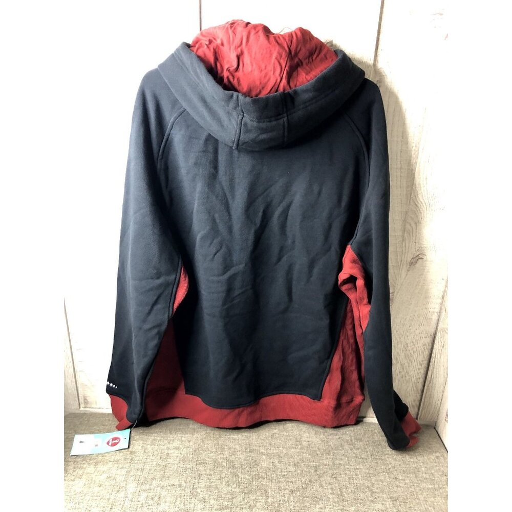 FIFA World Cup Mens Hoodie Sweatshirt Size XXL Licensed 2022 Black Burgundy - Picture 2 of 6